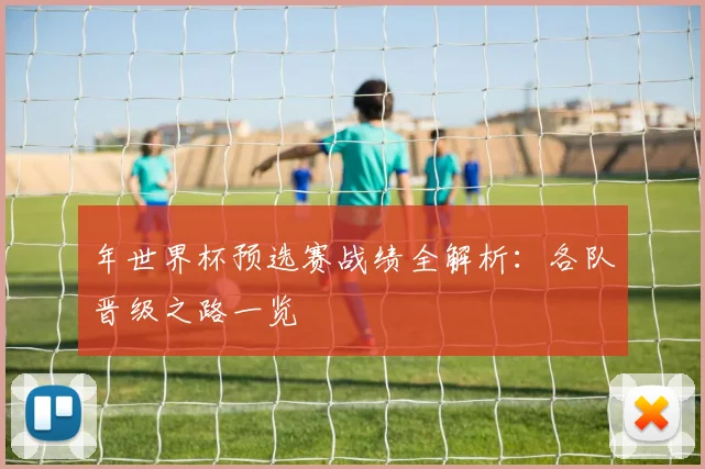 年世界杯预选赛战绩全解析:各队晋级之路一览