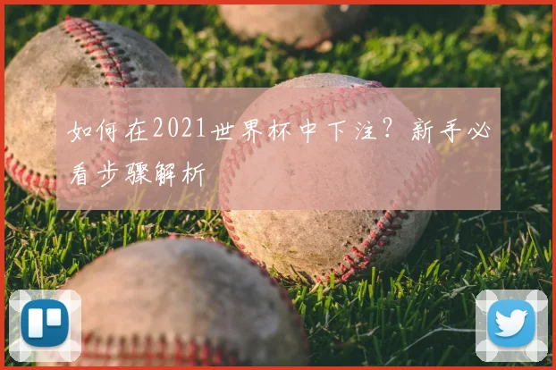 如何在2021世界杯中下注?新手必看步骤解析