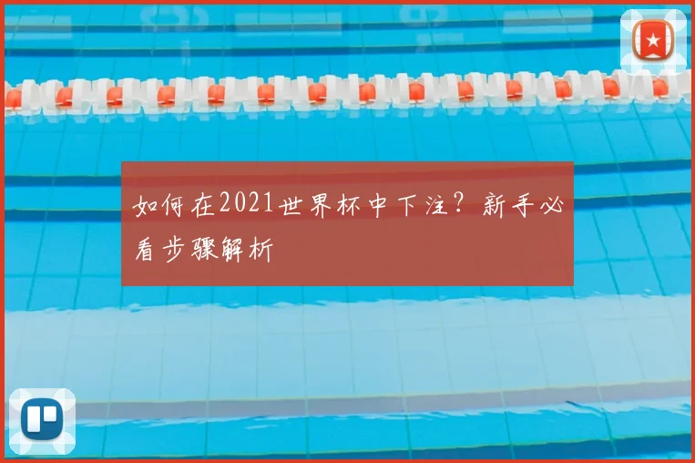 如何在2021世界杯中下注？新手必看步骤解析