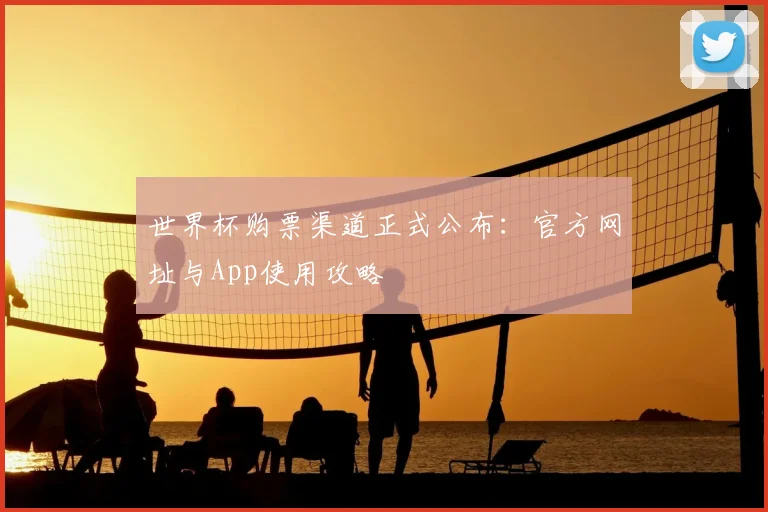 世界杯购票渠道正式公布:官方网址与App使用攻略