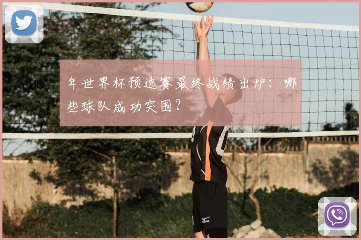 年世界杯预选赛最终战绩出炉：哪些球队成功突围？